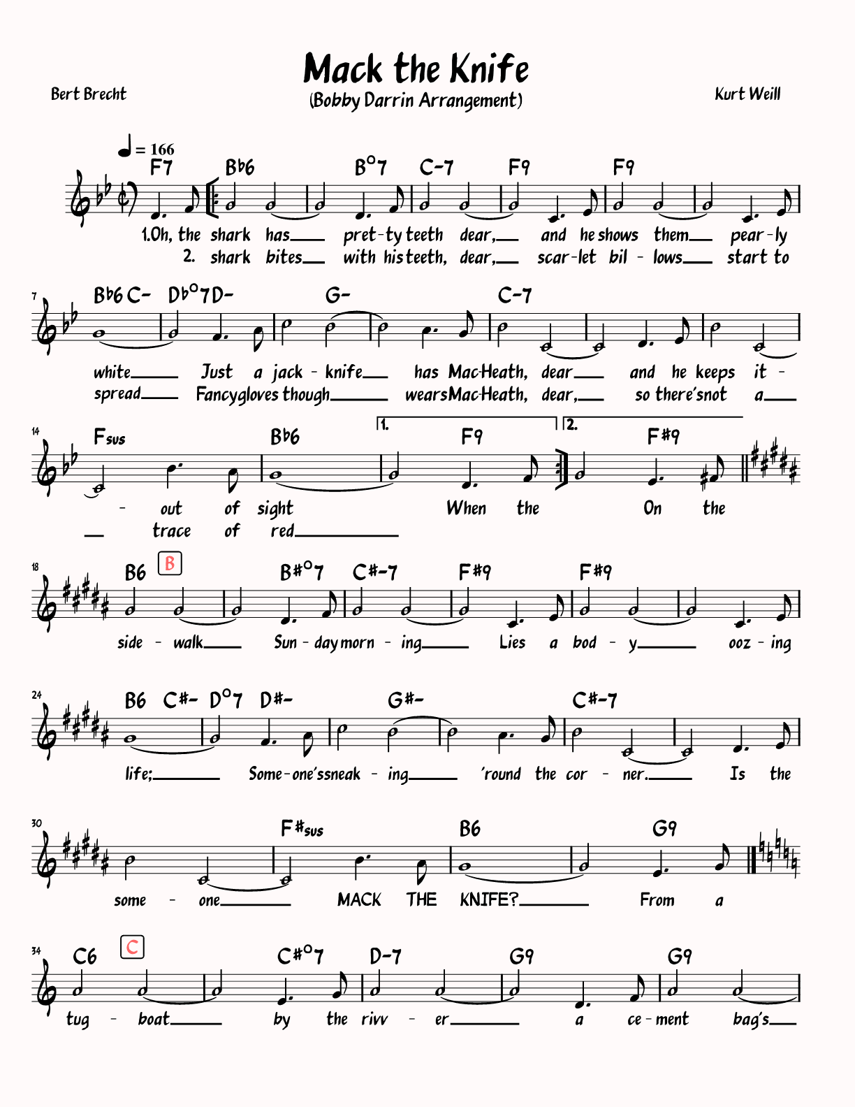 Sheet Music
